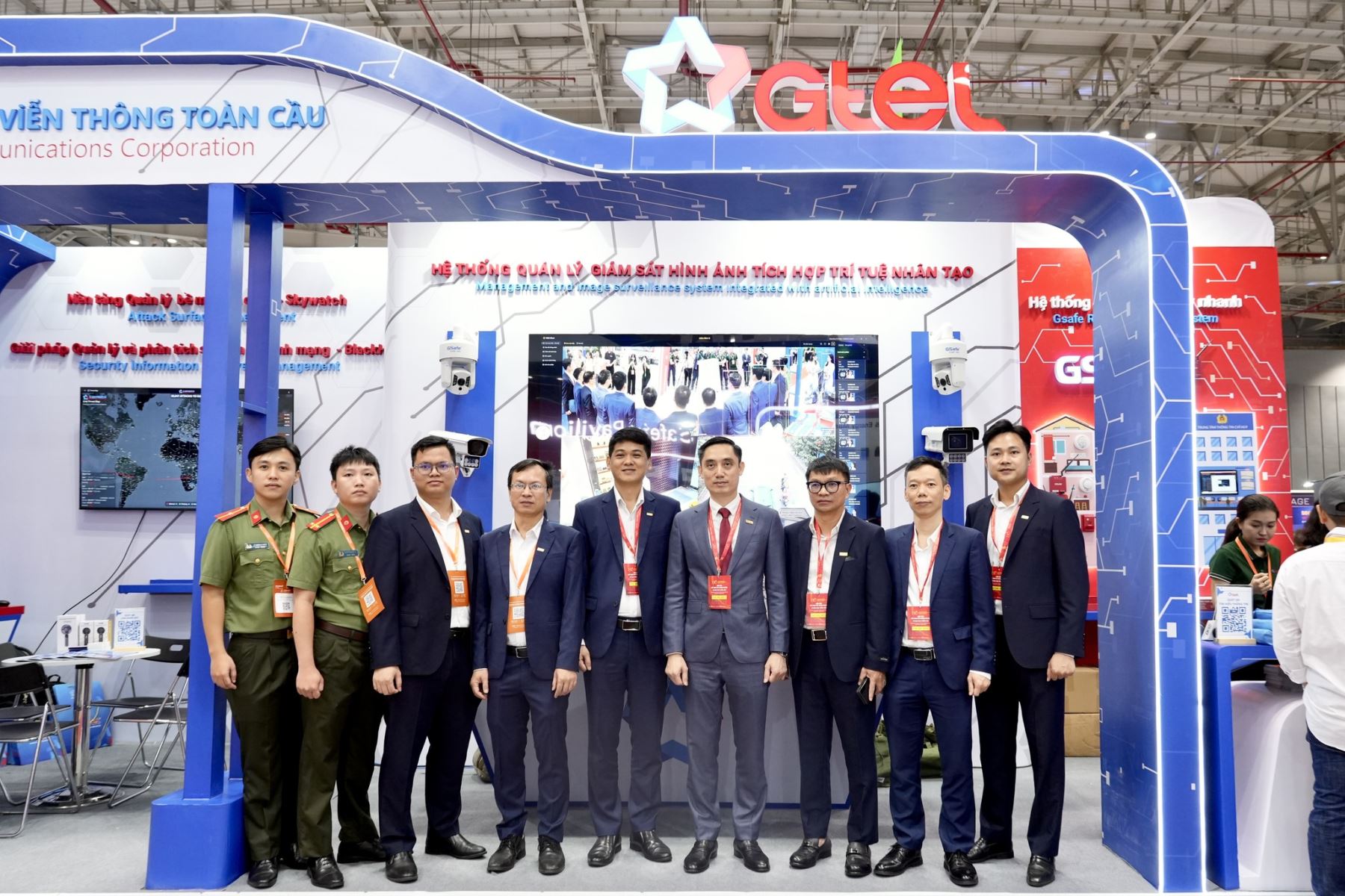 Gian hàng của GTEL tại Triển lãm quốc tế về PCCC&CNCH 2025